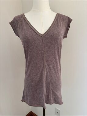 Energie Tan Heathered V-Neck Tank